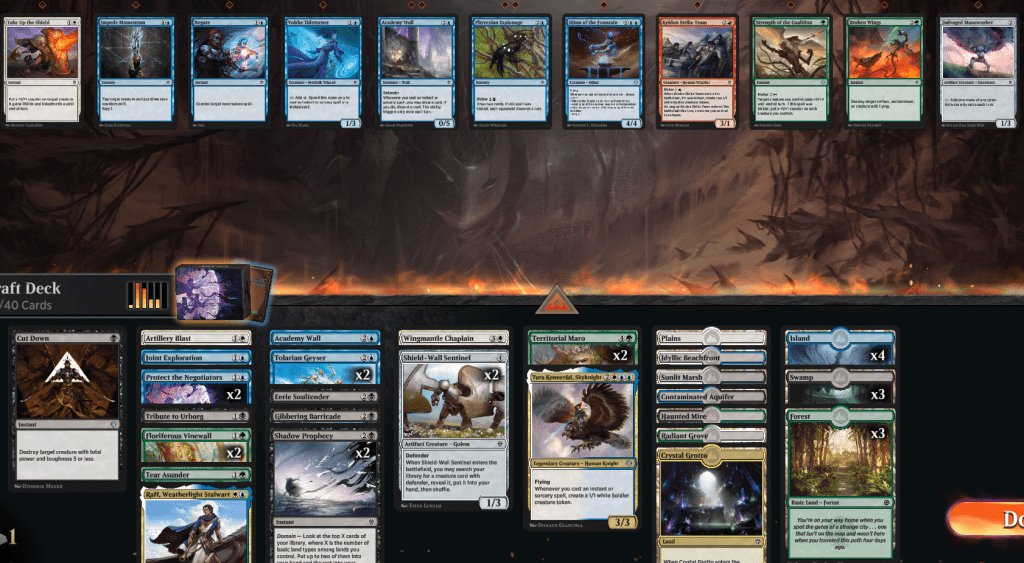 Trophy Defenders Draft