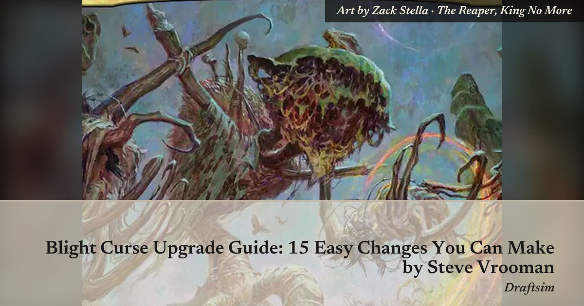 Blight Curse Upgrade Guide: 15 Easy Changes You Can Make — Library of Leng
