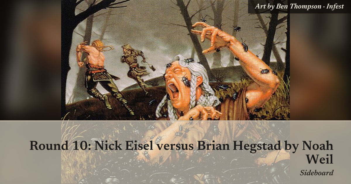 Round 10: Nick Eisel versus Brian Hegstad — Library of Leng